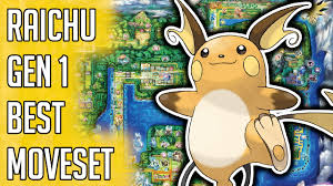 Alolan raichu raid boss can be relatively easily soloed. Raichu Gen 1 Best Moveset Raichu Best Moveset Moves Pokemon Red Blue Yellow Version Guide Youtube
