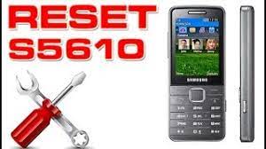 Samsung produces some of the most popular android smartphones around. How To Master Reset Samsung S5610 Youtube