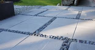 Maybe you would like to learn more about one of these? Concrete Patio Stones And River Rocks Patio Stones Outdoor Landscaping Concrete Patio