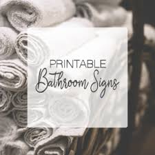 Order status lowes credit cards weekly ad link for over. Printable Bathroom Signs Svgs The Girl Creative
