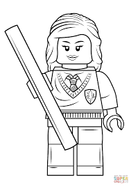 Disegno Di Hermione Granger Lego Da Colorare Disegni Da Colorare E