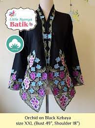 Cari tempat bikin baju pdh organisasi atau cari referensi desain baju pdh organisasi yang keren? Size Xxl Plus Size Peranakan Kebaya Basic Quality Flower And Bird Kebaya Modern Kebaya Embroidery Suits