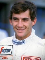 On this day at Imola, 1989, Ayrton Senna took the chequered flag 40 seconds  ahead of the chasing pack. Legendary racer, legendary track.