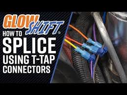 We did not find results for: Glowshift How To Splice Wires Using T Tap Connectors For Tapping Electrical Wires Youtube