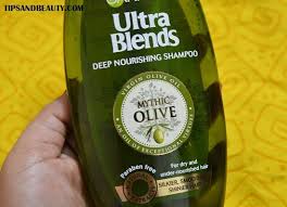 Garnier Ultra Blends Mythic Olive Deep Nourishing Shampoo Conditioner Review Garnier Ultra Blends Nourishing Shampoo Shampoo