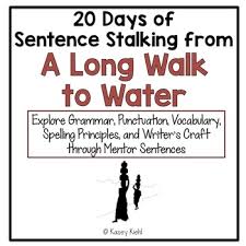 She handed nya a bowl of boiled sorghum meal and poured a little milk over it. 20 Days Of Sentence Stalking From A Long Walk To Water By Linda Sue Park