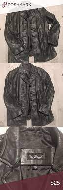 Winlit Genuine Black Leather Jacket Soft Leather Jacket Black Leather Jacket Black Leather