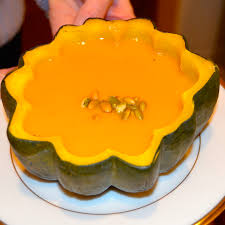Acorn Squash And Sweet Potato Bisque