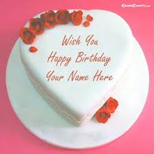 Personalized Name Happy Birthday Wishes With Name Edit And Photo Happy Birthday Cake With Name Image Send Online In 2020 Happy Anniversary Cakes Sweet Birthday Cake Happy Birthday Cake Images