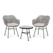 We live in massachusetts so we…. Jayline Outdoor 3 Piece Wicker Chat Set Default Title