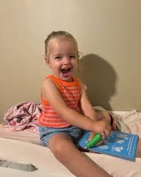 My sweet Charlee Isabella is 2 🥹 I can't believe we now have a 2 year old  ! Our girl is so smart and silly and loves Jesus and coffee (just like