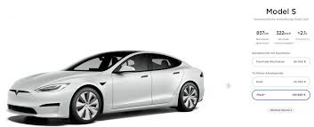 2021 tesla model s plaid: Tesla Passt Die Preise An Model S Plaid Und Plaid Werden Teurer