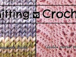So it all depends on what you think will be easier for you, and what your project goal is. Knit Vs Crochet Differences And Pros Cons Feltmagnet