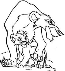 The lion king coloring pages baby simba free printable simba. Scar And His Son The Lion King Coloring Page Download Print Online Coloring Pages For Free Color Nimbu Online Coloring Pages Lion King Lion King Drawings