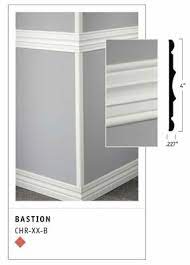 6 x 12' chair rail wall guard includes a vinyl cover and an aluminum retainer. Wall Base Millwork Contoured Wb Chair Rail Corner Guard Vinyl Chairs Corner Guards Chair Rail