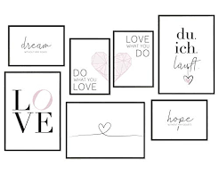 Hyggelig Home Premium Poster Set 7 Passende Bilder Im Stilvollen Set Als Wohnzimmer Deko Collage Wand Nutzen sie diese weisheit und tanken sie täglich neu.
