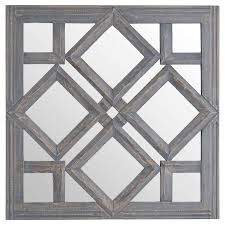 Credit, link and notify please, with a link to your deviation on this page. Geometric Diamond Cut Out Wall Mirror Wholesale By Hill Interiors