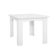 To add a rustic touch to your space, go for this pine table top with white legs. Artiss Extending Dining Table 6 Seater Wooden Kitchen Tables White Cafe Clsa Holdings Pty Ltd