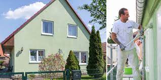Fassadenfarbe für einen frischen anstrich. Fassadenschutz Mehr Asthetik Durch Die Richtige Farbe