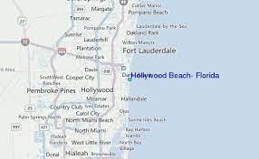 Map Of Hollywood Beach Florida Hollywood Beach, Florida Tide Station Location Guide