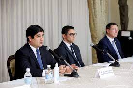 Conferencia de prensa del presidente de corcas en el centro de prensa extranjera en paris. Conferencias De Prensa Presidencia De La Republica De Costa Rica