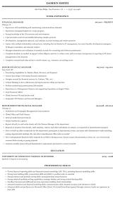 Management of the finance function and overseeing the finance team ensuring all personnel work to procedures and work purchase ledger team leader reporting accountant sales ledger clerk sales office manager senior financial planning analyst site accountant software. Financial Manager Resume Sample Mintresume