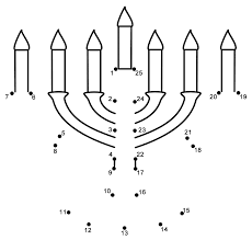 Menorah Connect The Dots Count By 1 S Hanukkah Hanukkah Crafts Hannukah Crafts Hanukkah Activites