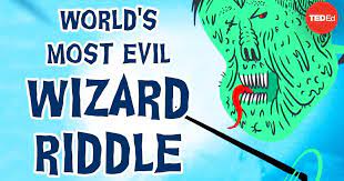 Can You Solve The World S Most Evil Wizard Riddle Video Evil Wizard Evil Riddles