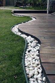 Intersperse large stepping stones among the crushed rock for solid walking surface that will provide a nice contrast to the crushed rock. Top 50 Best River Rock Landscaping Ideas Hardscape Designs