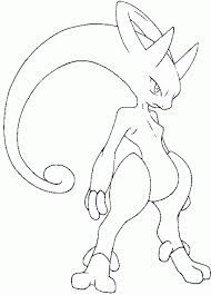 Pokemon free printable coloring pages for kids. Coloring Pages Pokemon Mewtwo Coloring Home