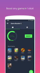 Booster for android is a must have app containing essential optimization tools for your android device: Game Booster X Game Play Optimizer For Android Apk Download
