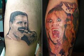 I walked into vegas's tattoo's at 3rd rock gifts and asked for a tribute piece. Worst Rock Tattoos Of All Time Part 2