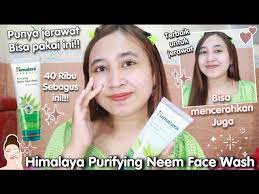 Check spelling or type a new query. Untuk Kulit Berjerawat Tapi Mencerahkan Himalaya Purifying Neem Face Wash Review Youtube