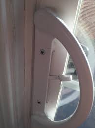 Check that the lock is entering into the other part of the contraption and that the key is working correctly. Stuck Patio Sliding Door Home Improvement Stack Exchange