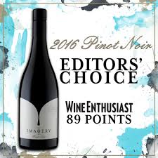 Imagery California Pinot Noir Wins Wine Enthusiast Editors Choice Imagery Estate Winery