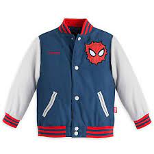 Spider Man Varsity Jacket For Kids Personalizable Marvel Varsity Jacket Boy Outfits Boys Jacket