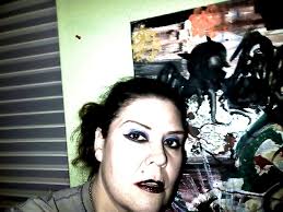 Lori Bravo in her home/gallery/recording studio,2013