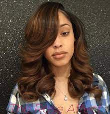 Start with this warm brown hue. Sew Hot 40 Gorgeous Sew In Hairstyles
