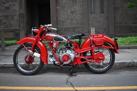 Image result for Red 1951 Motorcycle