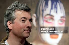 British photographer Fergus Greer poses in front of a photograpy... News  Photo