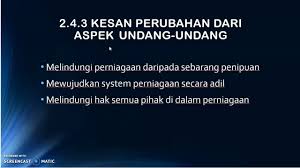 Nota bab 2 trend semasa dalam perniagaan bab 2: Bab 2 2 4 Kesan Perubahan Persekitaran Terhadap Organisasi Perniagaan Youtube