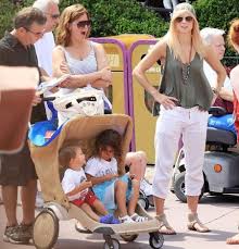 With no sign of tiger. Elin Nordegren Takes Children To Disney World Celeb Baby Laundry