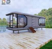 Modern Space Capsule House,Prefabricated Capsule Container House