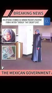 Authorities at JFK International Airport were left baffled when a woma... |  Passport | TikTok