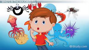 Some invertebrate species, such as nematode roundworms, are microscopic organisms that are only a few millimeters long. Invertebrates Vs Vertebrates Lesson For Kids Educational Videos For Kids Study Com