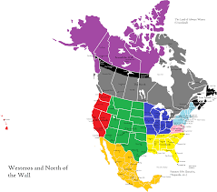 If North America Was Westeros Imgur Westeros North America Dnd Characters