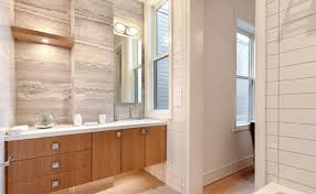 Maybe you would like to learn more about one of these? Travertine Bathroom Full Height Backsplash Contemporary Bathroom San Francisco By Benattar Marble Granite Houzz Au