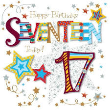Birthday Ideas For 17 Year Old Daughter Happy Birthday 17 Year Old Happy 17th Birthday 17th Birthday Wishes Birthday Greetings