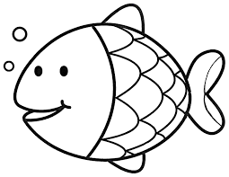 The more you color, the more the picture comes alive. Simple Fish Coloring Page Coloring Home