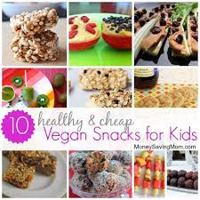 10 Healthy And Cheap Vegan Snacks For Kids Money Saving Mom Cheap Vegan Vegan Snacks Kids Vegan Snacks
